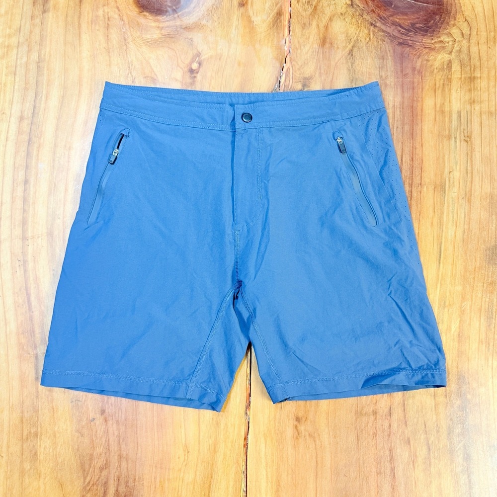 Mack Weldon Men's Shorts Large Athletic unlined Hiking Nylon Casual P27